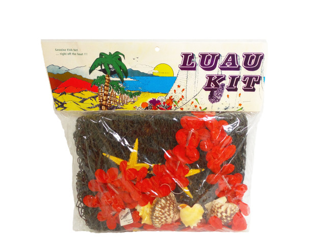 Deluxe Luau Kit 5x5 W/Silk Lei