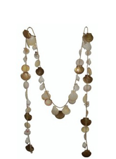 Garland W/Flats & White Shells