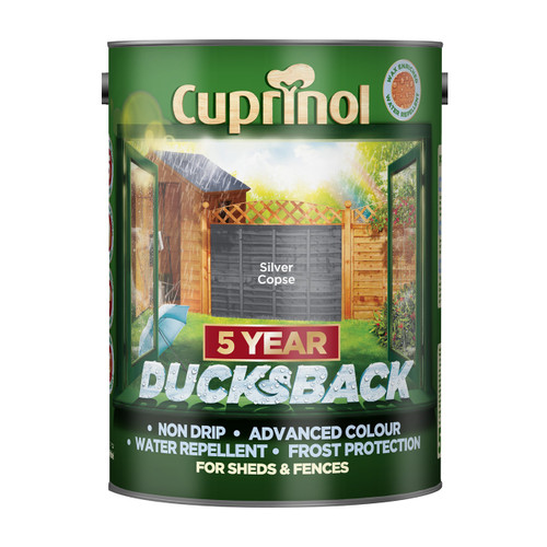 Cuprinol 5 Year Ducksback Silver Copse 5L