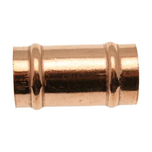 Solder Ring Fitting Straight Coupling, 8mm