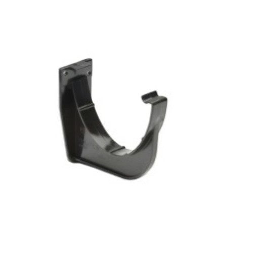 Polypipe Deep Capacity Gutter Fascia Bracket, 117mm x 75mm, Black