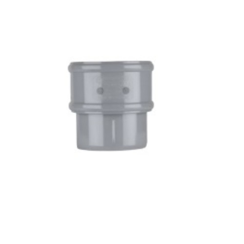 Polypipe Round Pipe, 68mm, Grey, Pipe Connectors