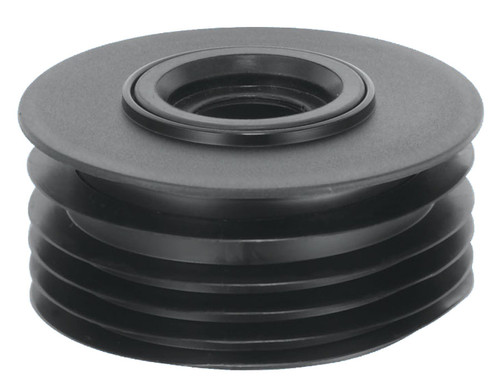 Mcalpine Drain Connector, 110mm With 40/32mm Reducer, Black