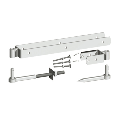 Gate Ironmongery 24 Adjustable Field Gate Hinge (Set of 2)