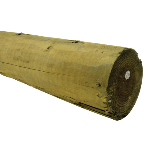 15 Year Treated Round Post 75mm x 1650mm