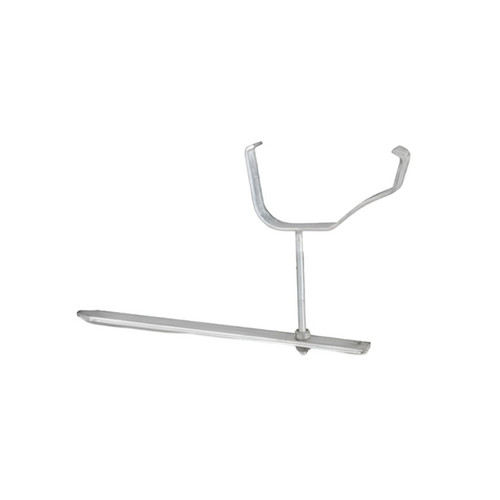 Polypipe Ogee Galvanised Rise & Fall Bracket & Spike