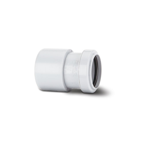Polypipe Push Fit Waste 32mm Socket Plug White