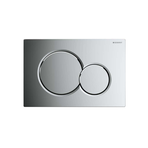Geberit Sigma01 Gloss Chrome Dual Flush Plate