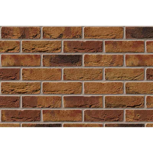 Ibstock Ivanhoe Katrina Multi Facing Brick, Mixed, 215 x 102 x 65mm