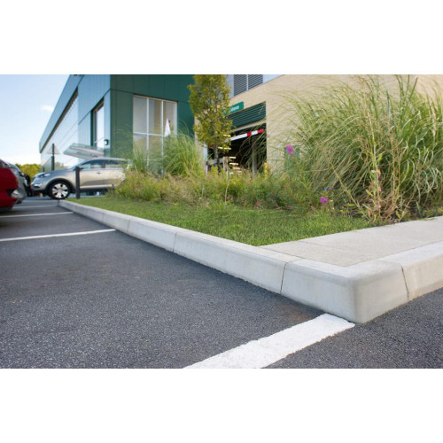 Concrete Kerb Dropper, H-B - B-N DL1, 125mm x 255mm/150mm, Left Handed