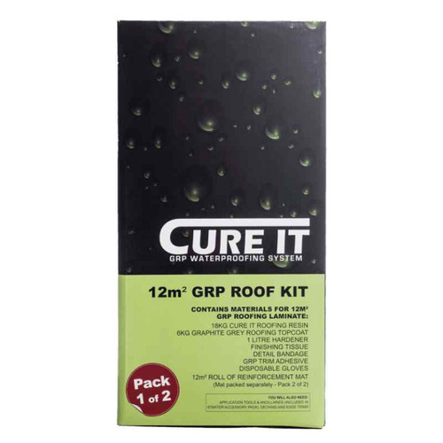 Cure It Roofing Kit, 12 sqm, 2 Parts