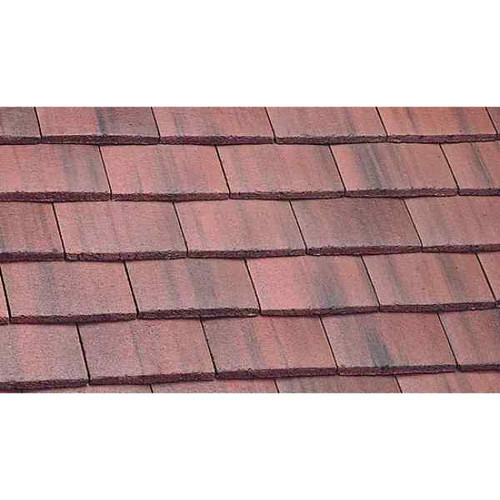 Marley Segmental Ridge, Old English Dark Red