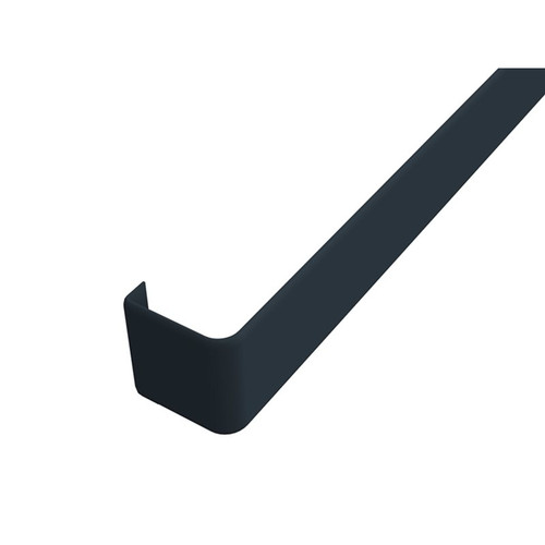 Freefoam Square Leg Fascia, 300mm, Joint, Black Ash