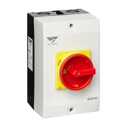 Stag IS4P40 40A 4Pole Rotary Switch