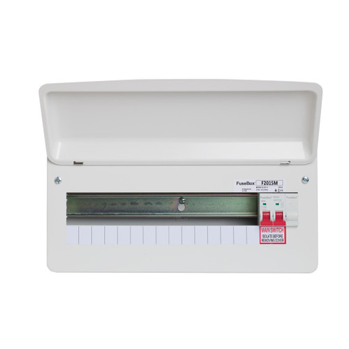 Fusebox F2015m 15 Way Consumer Unit 100a Main Switch