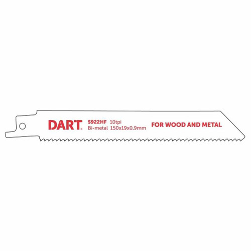 Dart S922Hf Metal Cutting Reciprocating Blade Pk 5