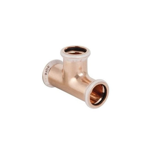 Pressfit Water M Profile 22mm Equal Tee