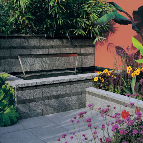 Stonemarket Rio Walling 600X272X50 Double Coping Grey