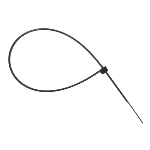 Cable Tie, 7.6mm x 380mm, Black, Bag of 100