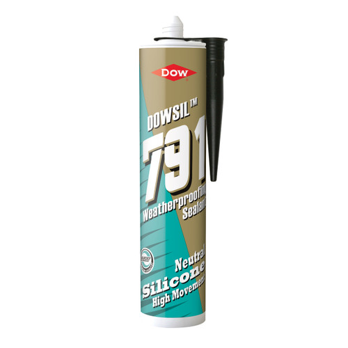Dow 791 Weatherproofing Sealant, Black, 310 ML