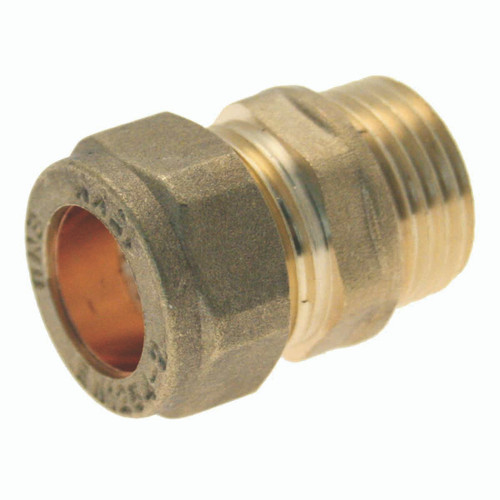 Compression Mixc Straight Adaptor, 1/4 x 8