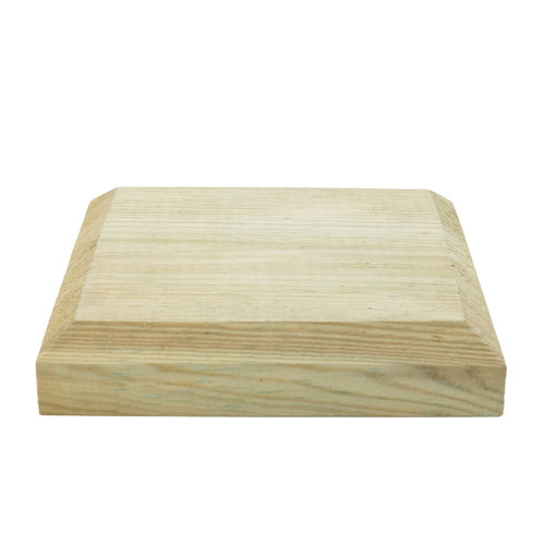 Grange Flat Post Cap 22 x 100 x 100mm Green