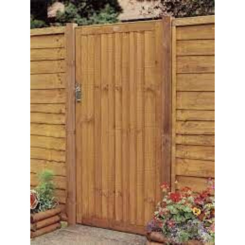 Grange Side Entry Arch Gate 1.85m Golden Brown