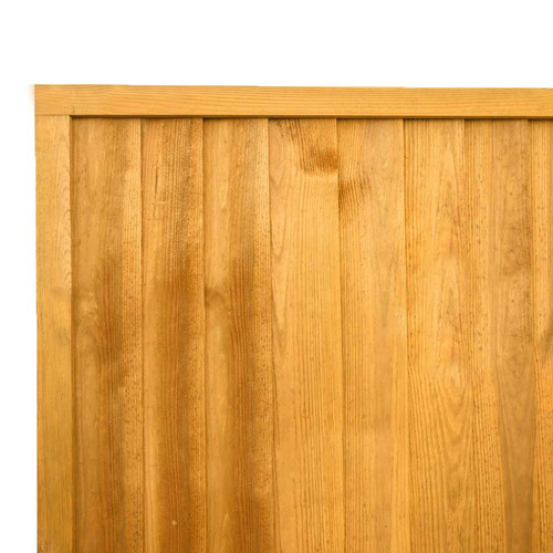 Grange Closeboard Fence Panel 1524mm x 1830mm (5 x 6) Golden Brown