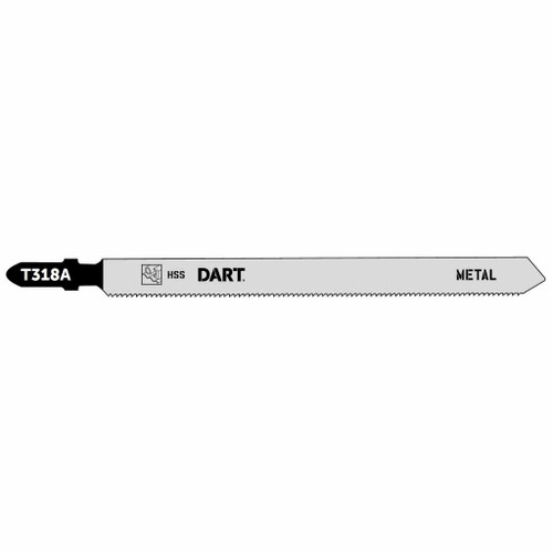 Dart T318A Wood Cutting Jigsaw Blade 110/132mm - Pack of 5