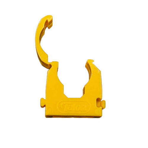 Talon Interlocking Id Hinged Pipe Clips Gas, 22mm