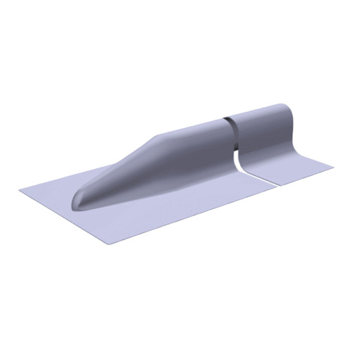 Cure It GRP Trim C5 Roof Ridge Closure Corner, Compatible With E280