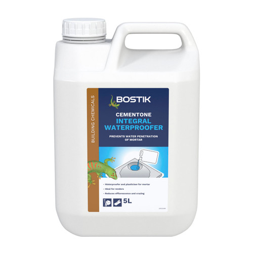 Bostik Cementone Integral Waterproofer Liquid, 5 L