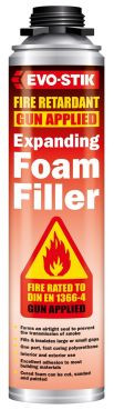 Evo-Stik Expanding Fire Retardant Foam Filler, B1 Grade, 700 ML, Gun Grade