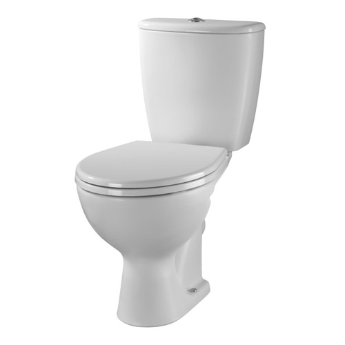 Twyford Alcona Flushwise Close Coupled Toilet Pan, Horizontal Outlet