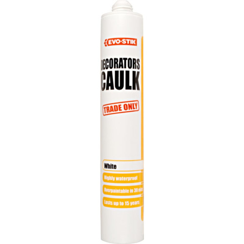 Evo-Stik Decorators Caulk, White, 290 ML