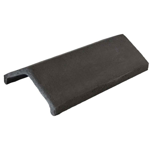 Redland Universal Angle Block End Ridge Tile, 030, Slate Grey