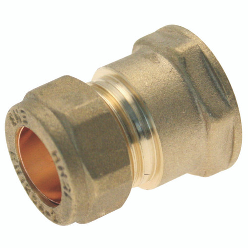 Compression Fixc Straight Adaptor, 1/4 x 8
