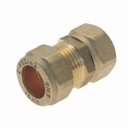 Compression Straight Tap Connector, 22 x 3/4