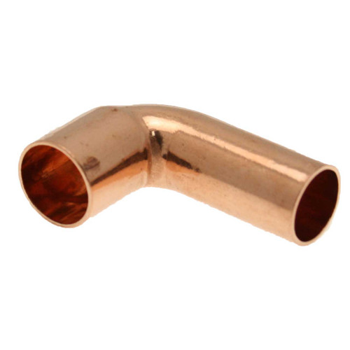 Endfeed Long Tail Street Elbow, 15mm