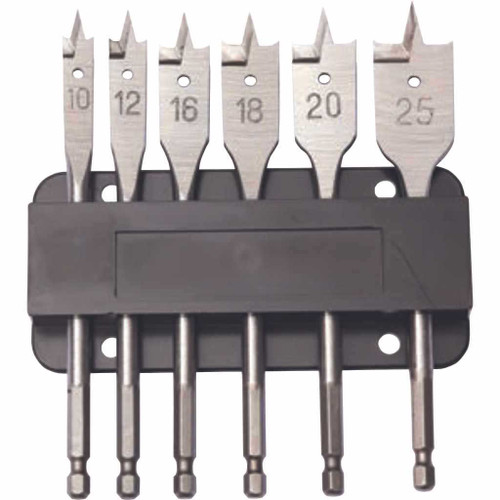 Dart 6 Piece Flat Bit Set