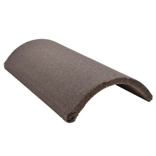 Sandtoft Segmental Ridge Tile, Concrete, 457mm, Antique No. 2