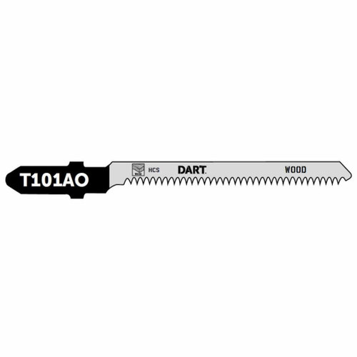 Dart T101A0 Wood Cutting Jigswaw Blades - Pack of 5