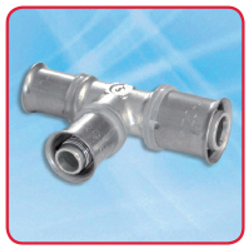 Maincor Mlcp Metal Press Red Tee, 25mm x 20mm x 20mm