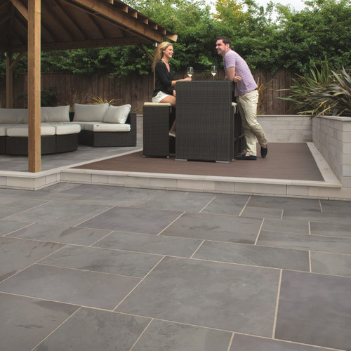 Fairstone Slate Casarta Silver Grey Project Pack 18.61m2
