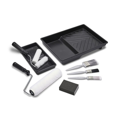 Harris Essentials Decorating Set, Light Grey/White, 11 Pieces, 1 Year Warranty, 911g