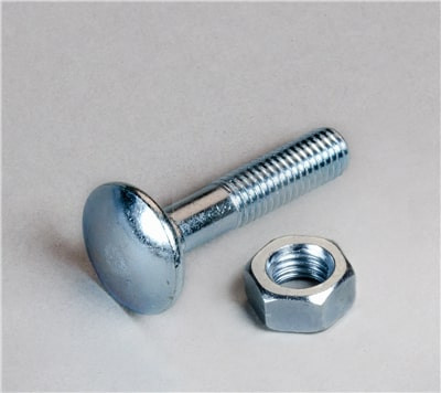 Rawlplug Cup Square Hex Bolt And Nut M10 x 80