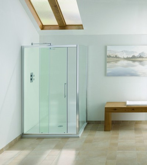 Semi-framed side panel Rectangle 800mm