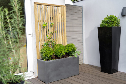 Forest Garden 1800mm x 900mm (3 x 6) Pressure Treated Vertical Slatted Screen - Pack of 4