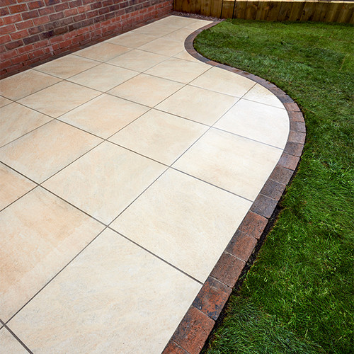 Global Stone Porcelain Paving Cream, Serenity Series, 600 x 600 x 20mm