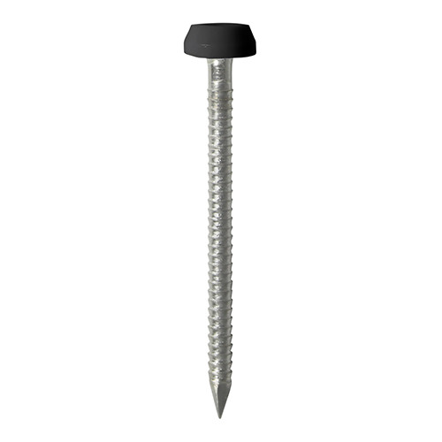 Black Poly Head Pins, 40mm (250)